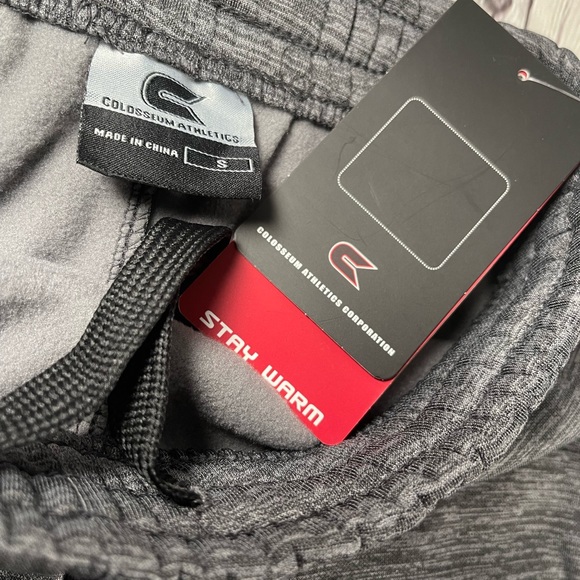 Colosseum Athletics Mens Track Jogger Pants Sportswear Dark Gray - Picture 4 of 4